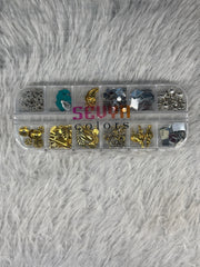 Sevyn Colors Professional Nail Art Navratri Accessories | Festive Nail Art Decoration Kit