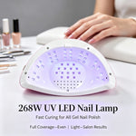 image, Recolte 268W UV LED Nail Lamp – SUN L6 Gel Polish Curing Lamp