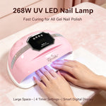 image, Recolte 268W UV LED Nail Lamp – SUN L6 Gel Polish Curing Lamp
