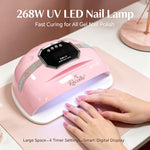 image, Recolte 268W UV LED Nail Lamp – SUN L6 Gel Polish Curing Lamp