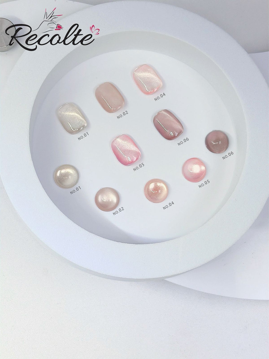 Recolte Cat Eye Gel Polish – 24 Colors | Magnetic Gel Nail Polish