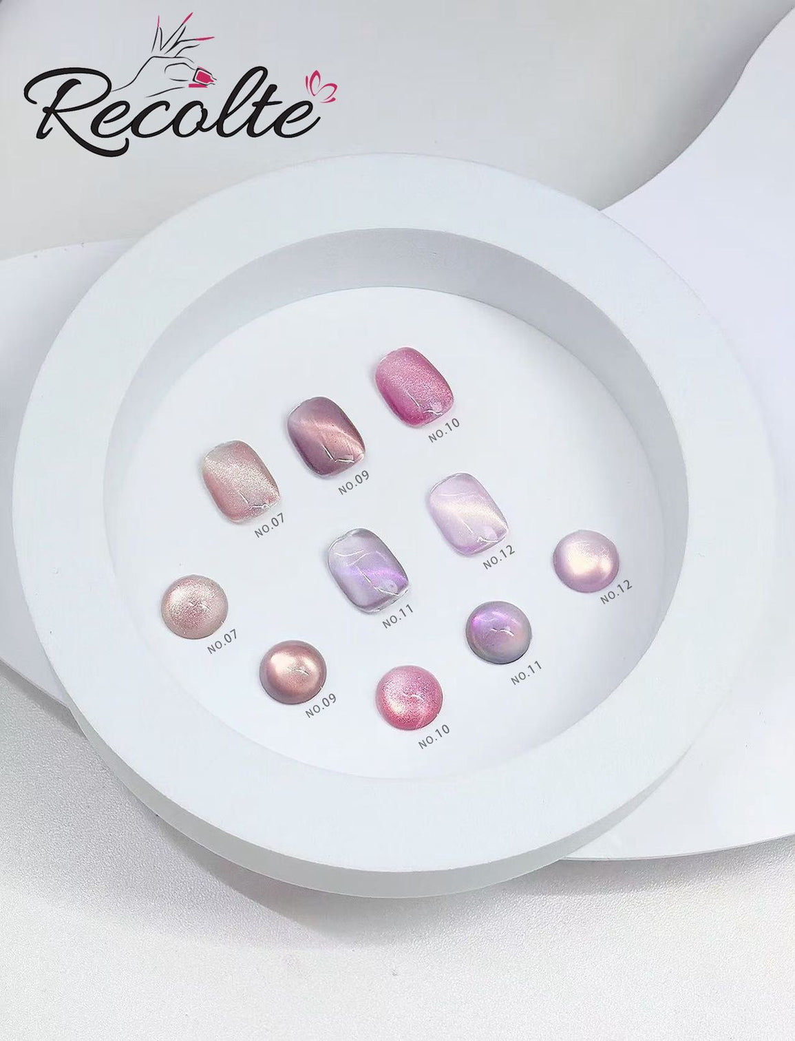 Recolte Cat Eye Gel Polish – 24 Colors | Magnetic Gel Nail Polish