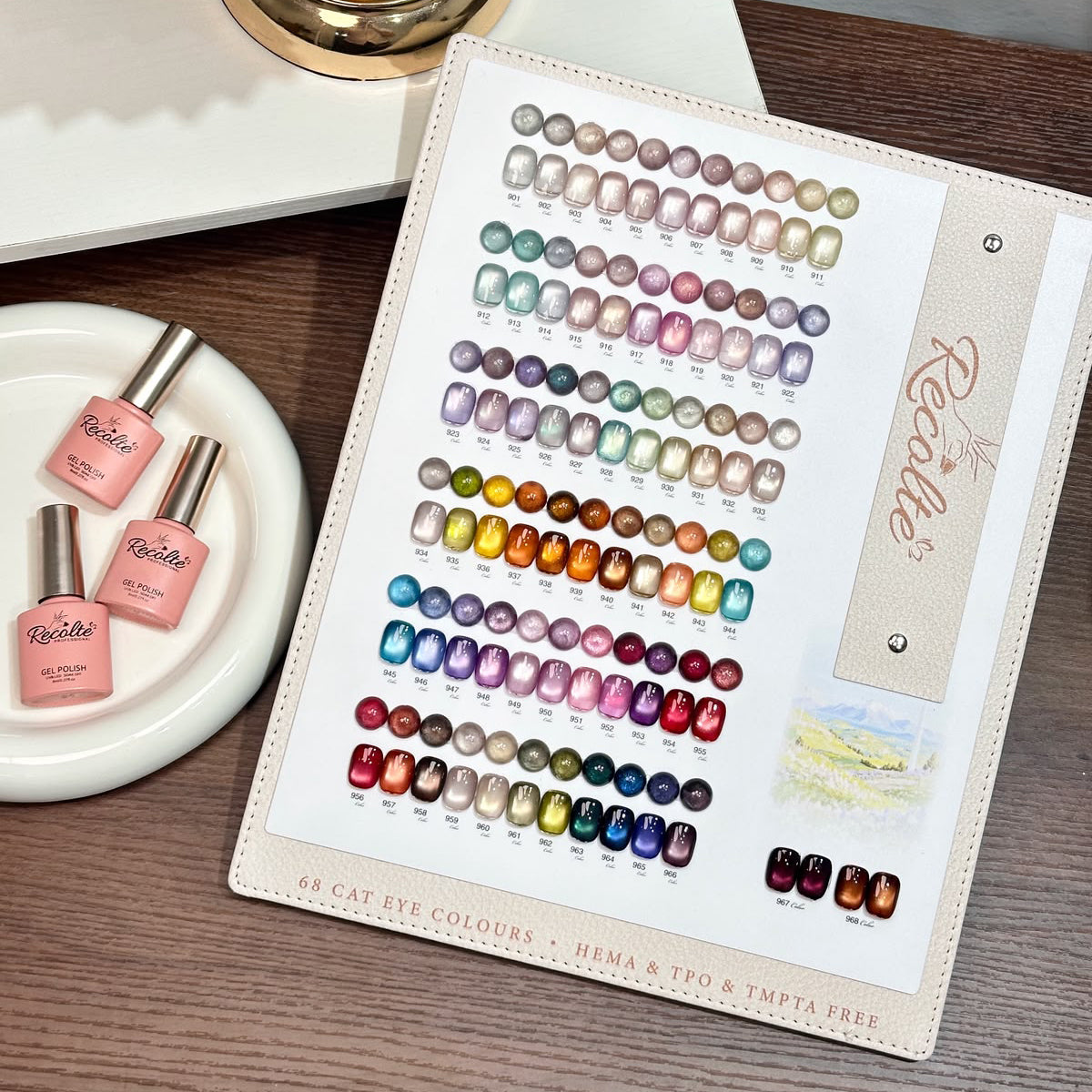 Recolte Cat Eye Gel Polish – 68 Shades | Magnetic Gel Nail Polish