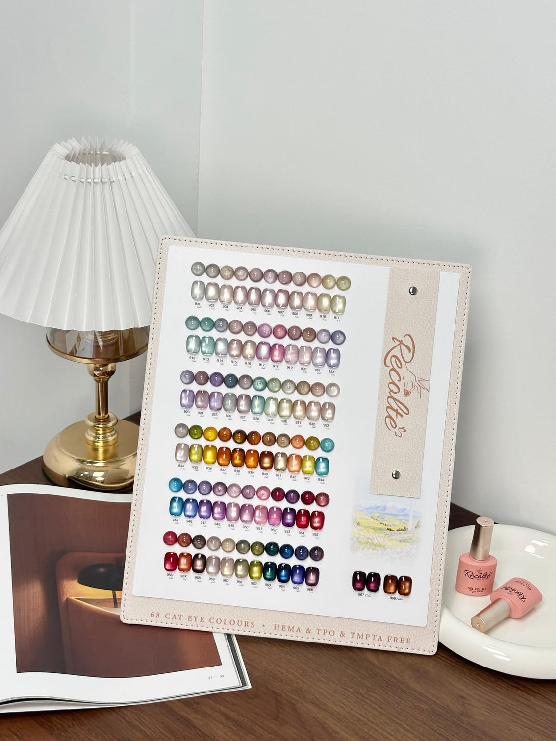 Recolte Cat Eye Gel Polish – 68 Shades | Magnetic Gel Nail Polish