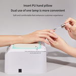 image, Recolte Professional 3-in-1 Dual Hand UV LED Nail Lamp with Hand Pillow