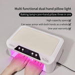 image, Recolte Professional 3-in-1 Dual Hand UV LED Nail Lamp with Hand Pillow