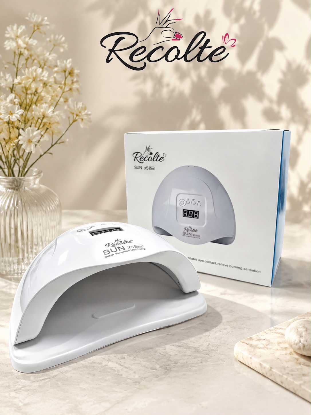 Recolte SUN X5 Plus 120W UV LED Nail Lamp for Gel Polish