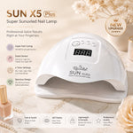 image, Recolte SUN X5 Plus 120W UV LED Nail Lamp for Gel Polish