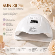 Recolte SUN X5 Plus 120W UV LED Nail Lamp for Gel Polish