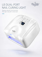 image, Recolte Professional R18 Dual Light Zone UV LED Nail Lamp
