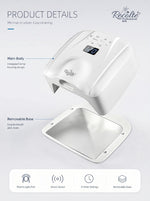 image, Recolte Professional R18 Dual Light Zone UV LED Nail Lamp