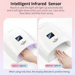image, Recolte YG-143 66W UV LED Nail Lamp with LCD Display