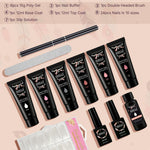 image, SHILLS Professional Poly Gel Nail Extension Kit - Fast Building Nail Gel Set