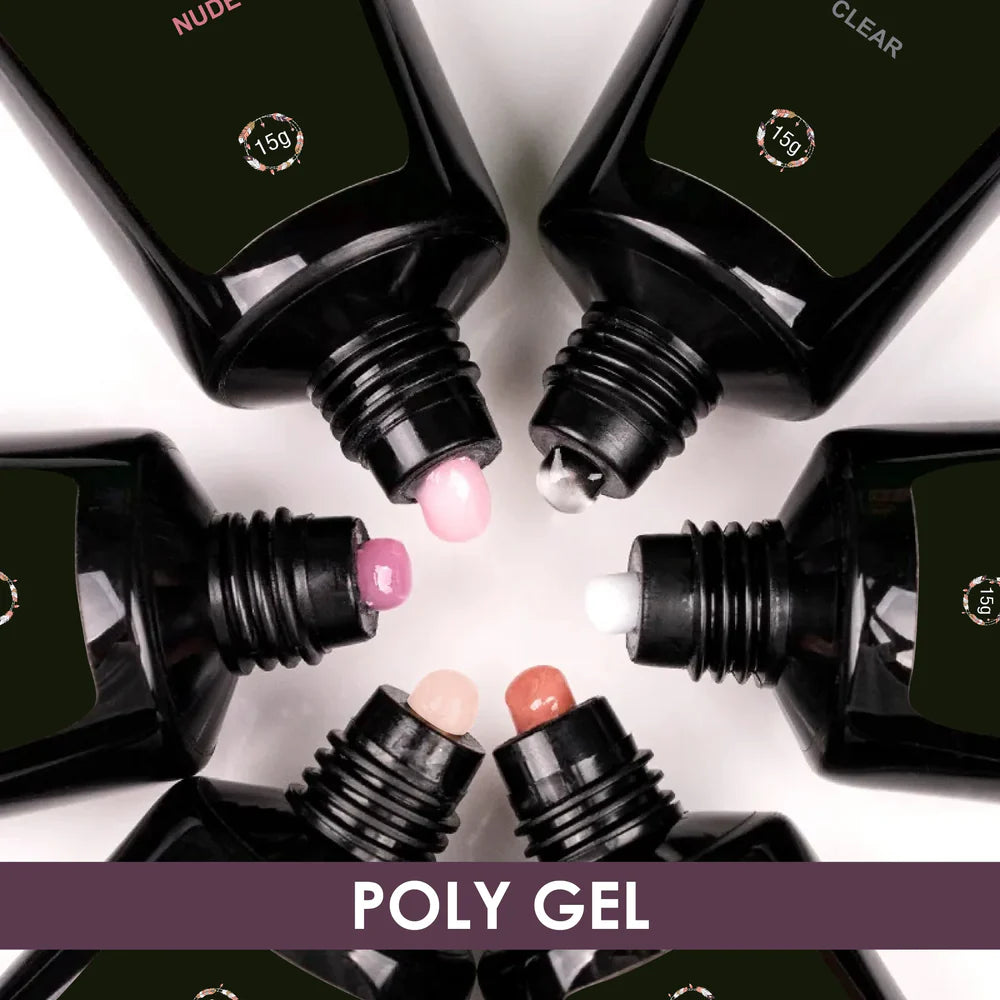 SHILLS Professional Poly Gel Nail Extension Kit - Fast Building Nail Gel Set