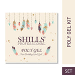 image, SHILLS Professional Poly Gel Nail Extension Kit - Fast Building Nail Gel Set