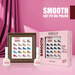 image, SHILLS Professional Smooth Cat Eye Gel Polish Set - 18 Colors (18 x 10ml)