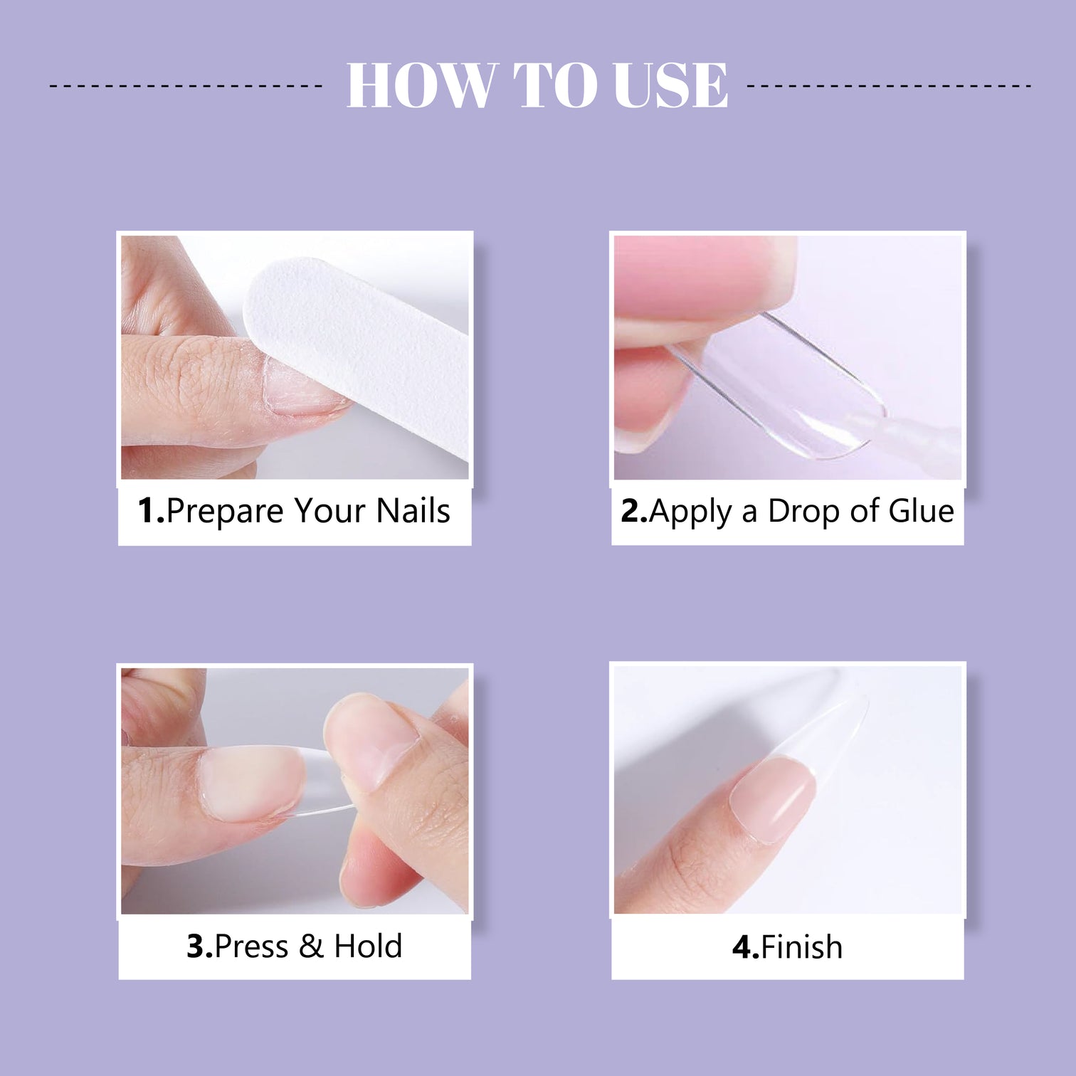 Shills Professional 401 Nail Glue – Strong Bond for Nail Tips, Acrylics & Press-On Nails | Quick-Dry Nail Adhesive