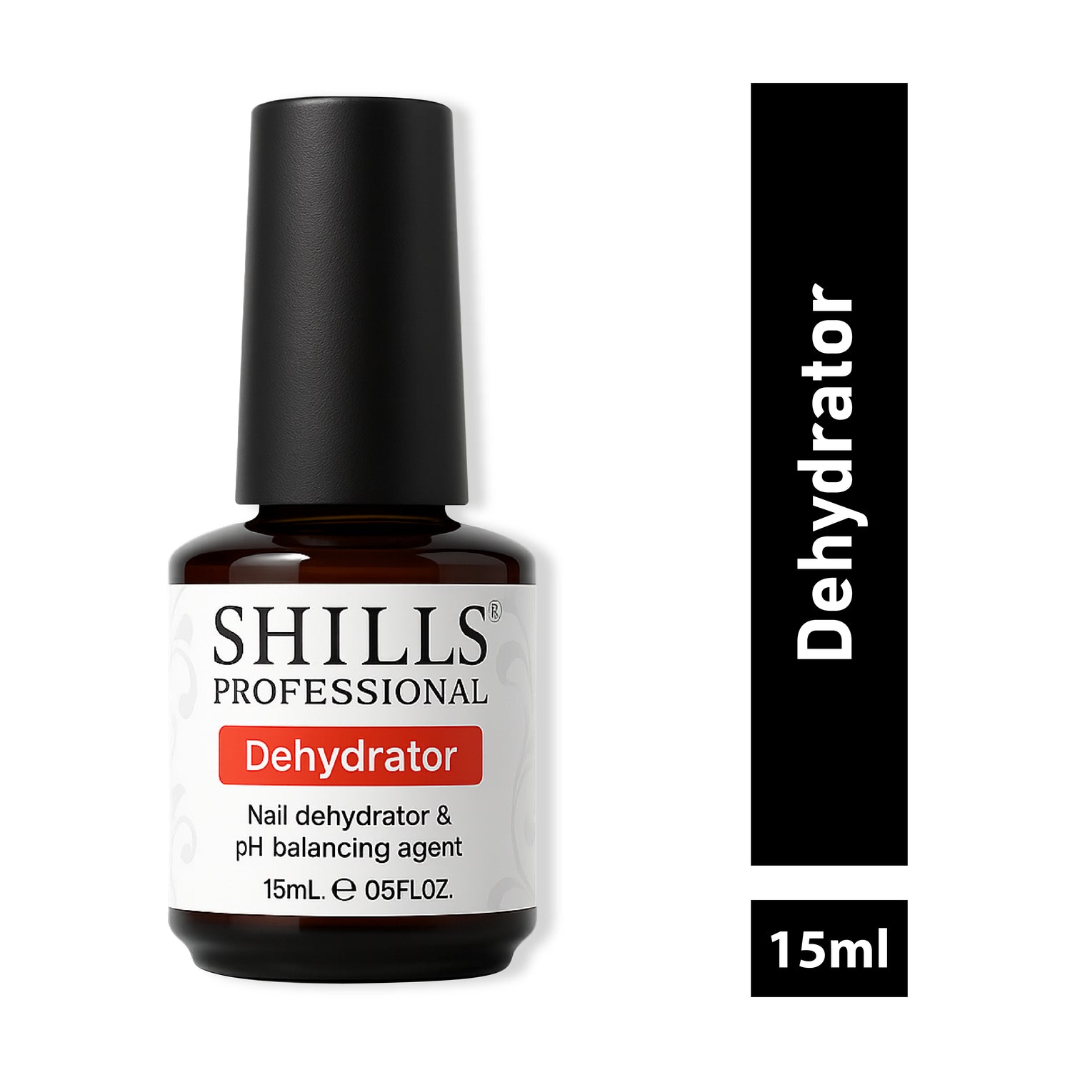 Shills Professional Nail Dehydrator – Nail Prep Solution for Gel & Acrylic Nails, Long-Lasting Adhesion & Oil-Free Finish