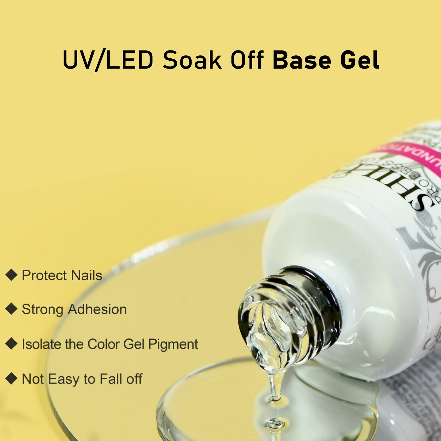 Shills Professional Base Coat – Long-Lasting Nail Primer for Smooth, Flawless Manicure