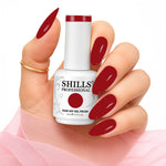 image, Shills Professional Gel Polish 15ml Long-Lasting UV/LED Soak-Off Nail Gel Color for Salon &amp; Home Use (Shade - 101)
