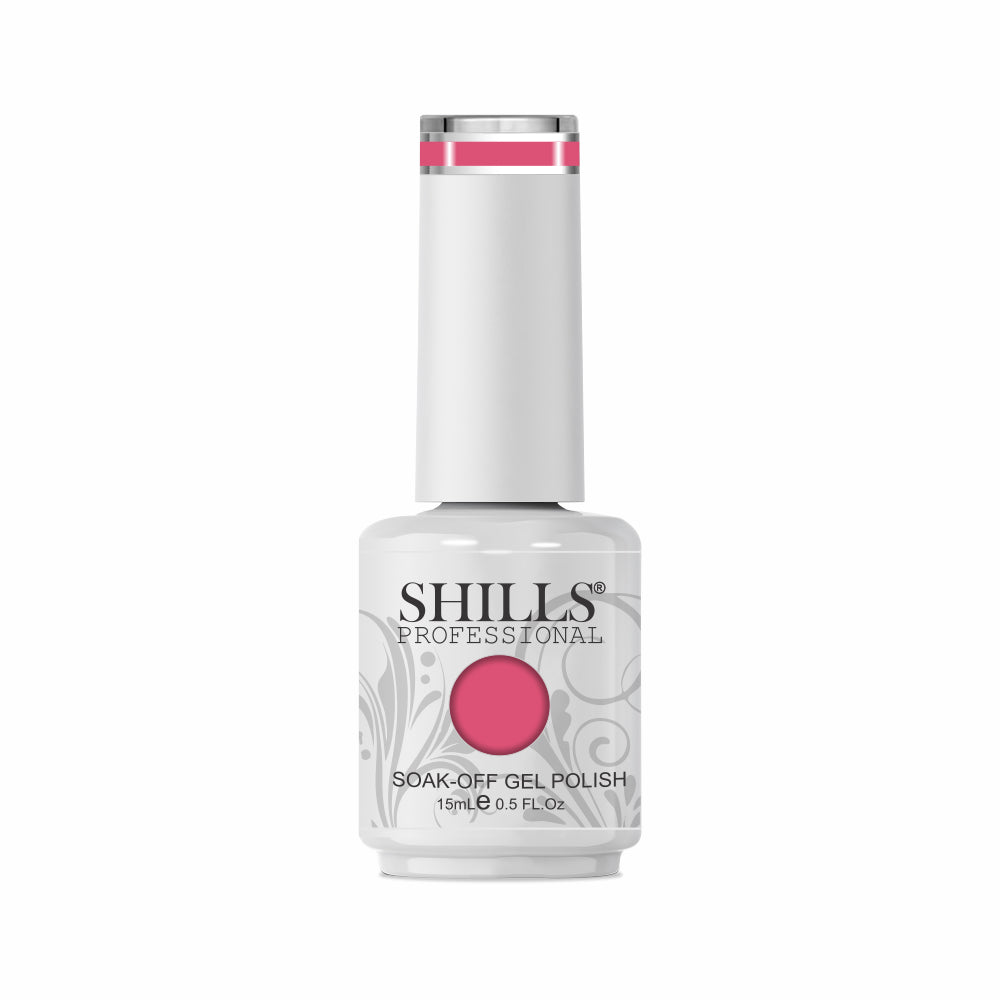 Shills Professional Gel Polish 15ml Long-Lasting UV/LED Soak-Off Nail Gel Color for Salon & Home Use (Shade - 102)