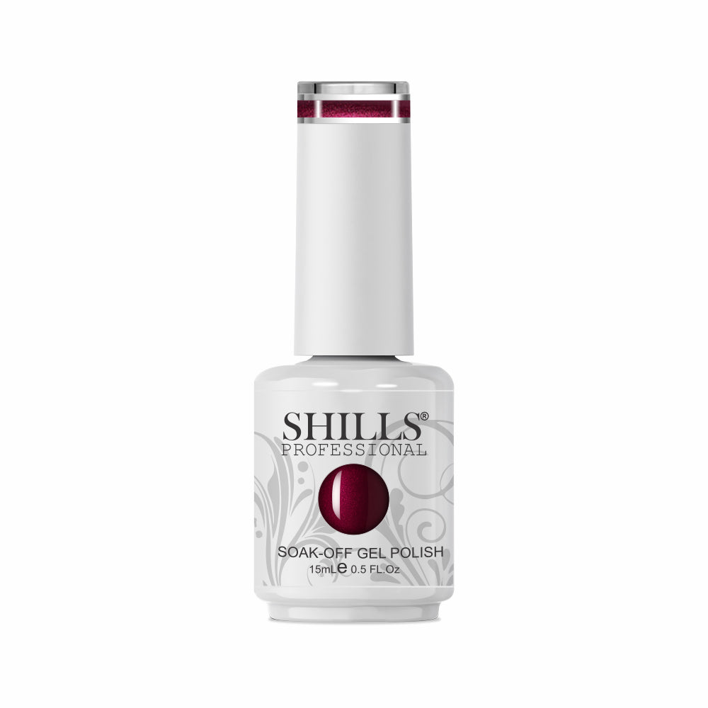 Shills Professional Gel Polish 15ml Long-Lasting UV/LED Soak-Off Nail Gel Color for Salon & Home Use (Shade - 105)