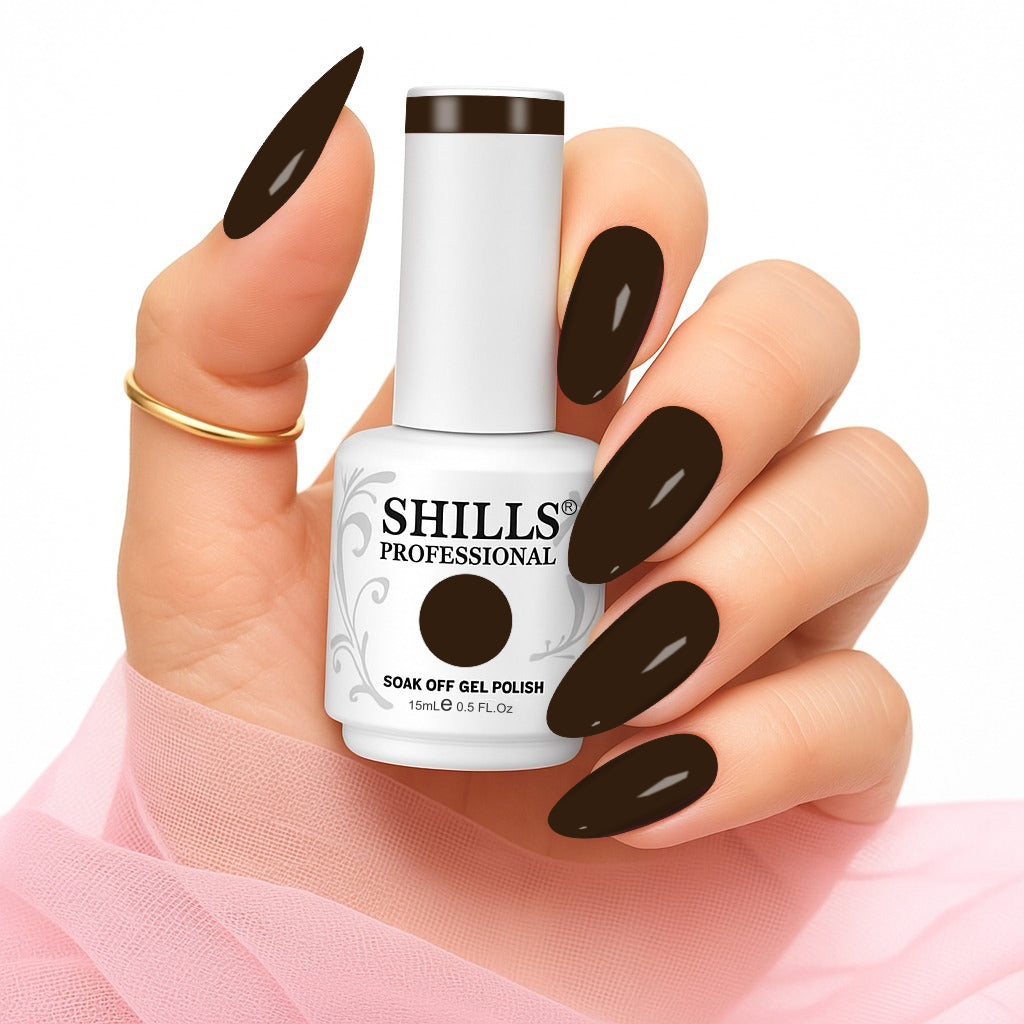 Shills Professional Gel Polish 15ml Long-Lasting UV/LED Soak-Off Nail Gel Color for Salon & Home Use (Shade - 111)