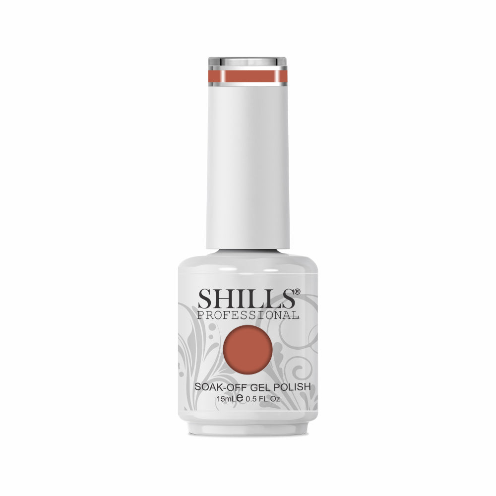 Shills Professional Gel Polish 15ml Long-Lasting UV/LED Soak-Off Nail Gel Color for Salon & Home Use (Shade - 114)