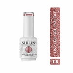 image, Shills Professional Gel Polish 15ml Long-Lasting UV/LED Soak-Off Nail Gel Color for Salon &amp; Home Use (Shade - 118)
