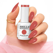 Shills Professional Gel Polish 15ml Long-Lasting UV/LED Soak-Off Nail Gel Color for Salon & Home Use (Shade - 122)