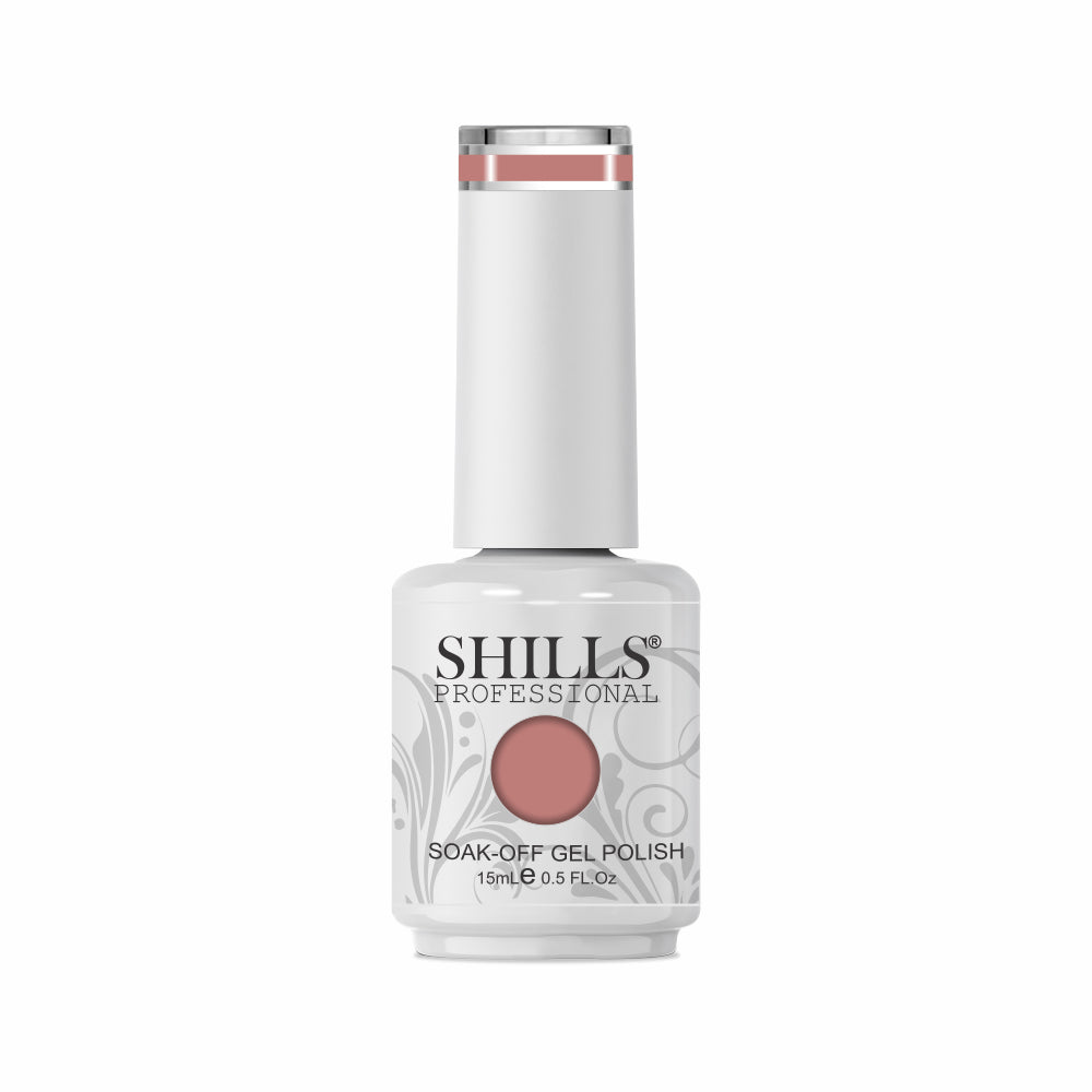 Shills Professional Gel Polish 15ml Long-Lasting UV/LED Soak-Off Nail Gel Color for Salon & Home Use (Shade - 126)