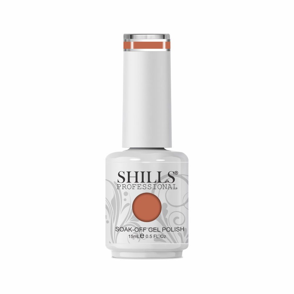 Shills Professional Gel Polish 15ml Long-Lasting UV/LED Soak-Off Nail Gel Color for Salon & Home Use (Shade - 129)