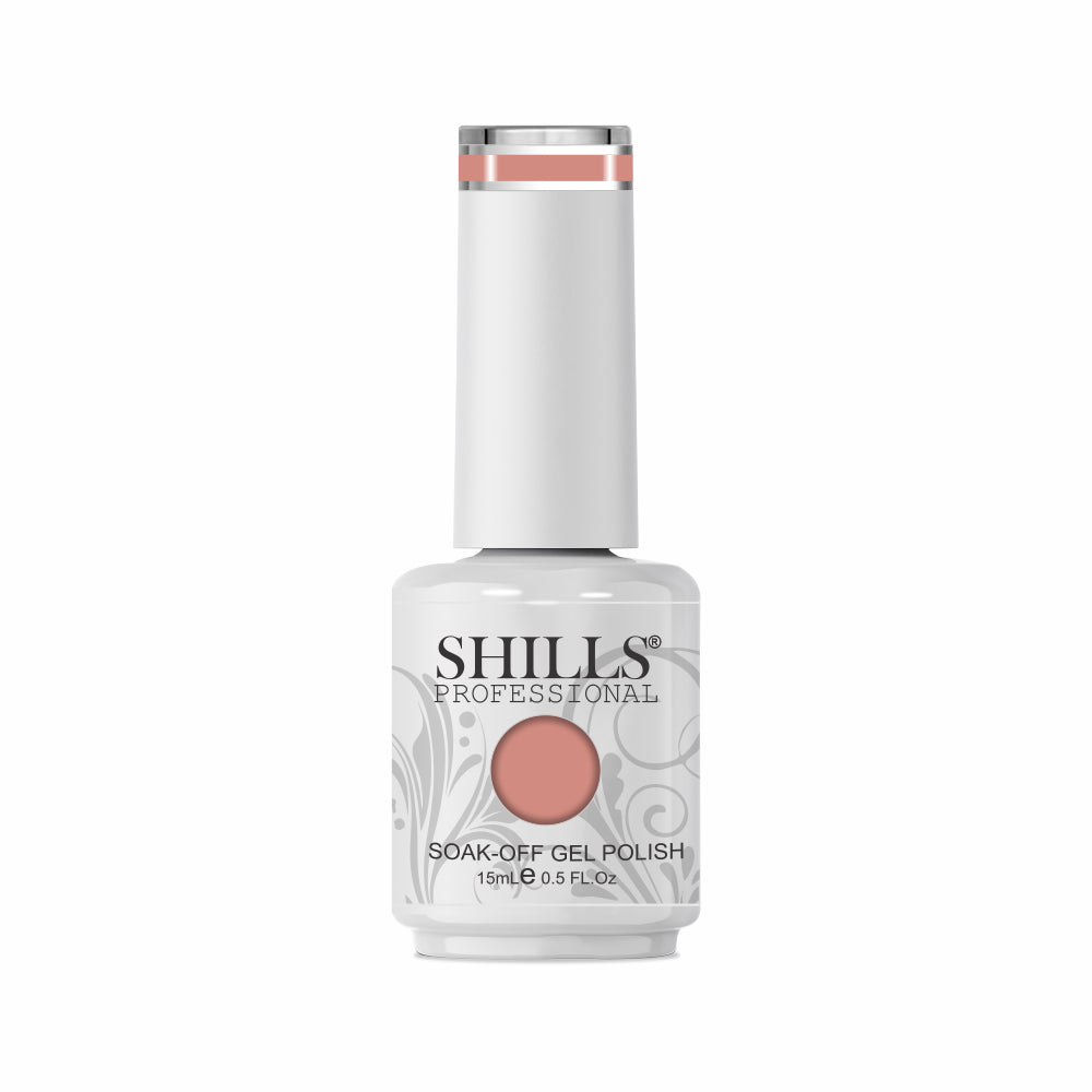Shills Professional Gel Polish 15ml Long-Lasting UV/LED Soak-Off Nail Gel Color for Salon & Home Use (Shade - 132)