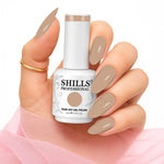image, Shills Professional Gel Polish 15ml Long-Lasting UV/LED Soak-Off Nail Gel Color for Salon &amp; Home Use (Shade - 133)
