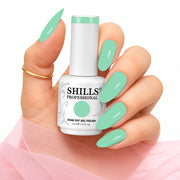 Shills Professional Gel Polish 15ml Long-Lasting UV/LED Soak-Off Nail Gel Color for Salon & Home Use (Shade - 155)