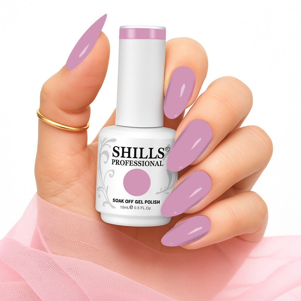 Shills Professional Gel Polish 15ml Long-Lasting UV/LED Soak-Off Nail Gel Color for Salon & Home Use (Shade - 174)