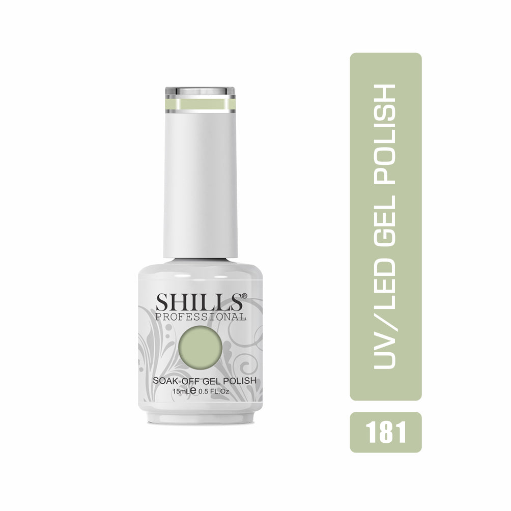 Shills Professional Gel Polish 15ml Long-Lasting UV/LED Soak-Off Nail Gel Color for Salon & Home Use (Shade - 181)