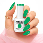 Shills Professional Gel Polish 15ml Long-Lasting UV/LED Soak-Off Nail Gel Color for Salon & Home Use (Shade - 187)
