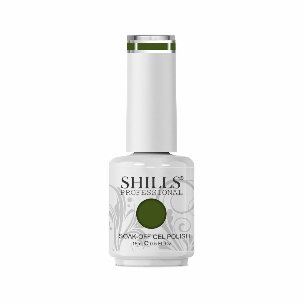 Shills Professional Gel Polish 15ml Long-Lasting UV/LED Soak-Off Nail Gel Color for Salon & Home Use (Shade - 188)