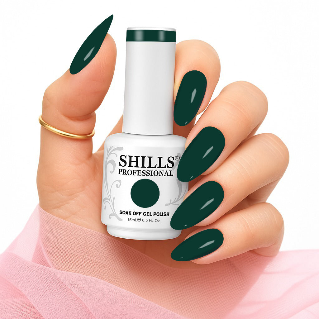 Shills Professional Gel Polish 15ml Long-Lasting UV/LED Soak-Off Nail Gel Color for Salon & Home Use (Shade - 191)