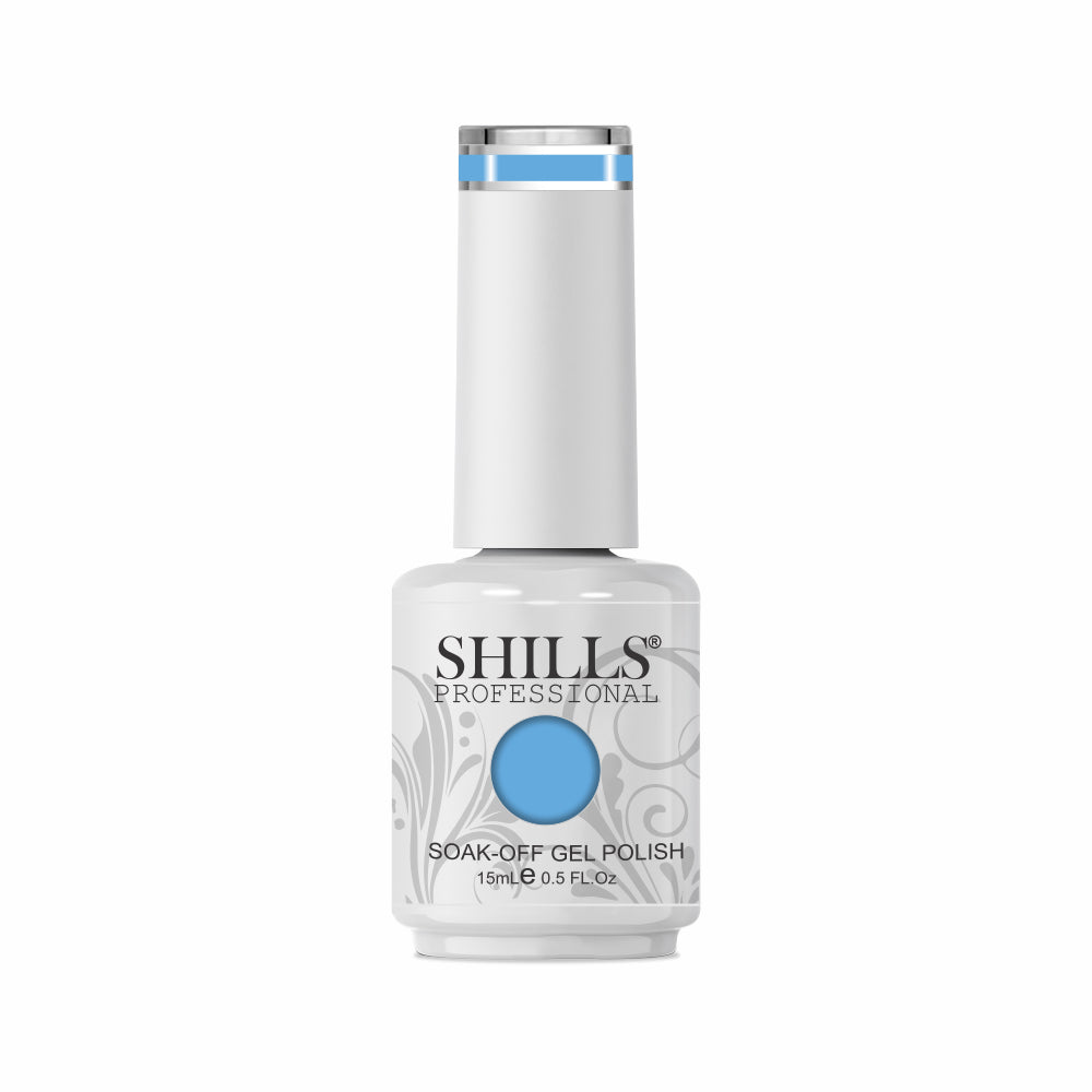 Shills Professional Gel Polish 15ml Long-Lasting UV/LED Soak-Off Nail Gel Color for Salon & Home Use (Shade - 195)