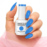 image, Shills Professional Gel Polish 15ml Long-Lasting UV/LED Soak-Off Nail Gel Color for Salon &amp; Home Use (Shade - 196)
