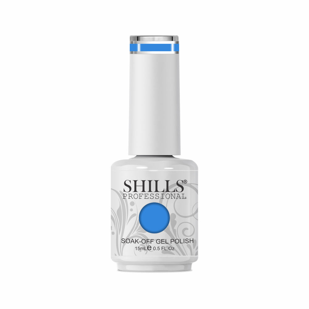 Shills Professional Gel Polish 15ml Long-Lasting UV/LED Soak-Off Nail Gel Color for Salon & Home Use (Shade - 196)