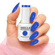 Shills Professional Gel Polish 15ml Long-Lasting UV/LED Soak-Off Nail Gel Color for Salon & Home Use (Shade - 197)