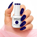 image, Shills Professional Gel Polish 15ml Long-Lasting UV/LED Soak-Off Nail Gel Color for Salon &amp; Home Use (Shade - 198)
