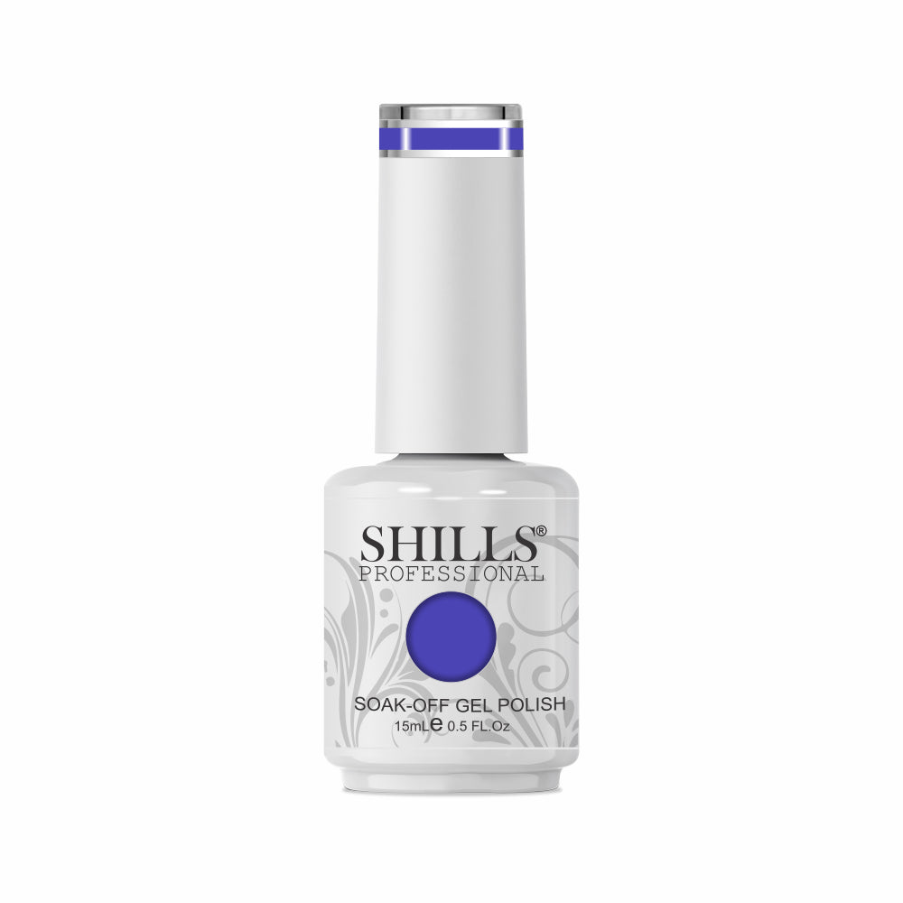 Shills Professional Gel Polish 15ml Long-Lasting UV/LED Soak-Off Nail Gel Color for Salon & Home Use (Shade - 202)