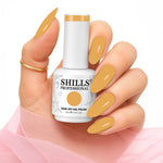 image, Shills Professional Gel Polish 15ml Long-Lasting UV/LED Soak-Off Nail Gel Color for Salon &amp; Home Use (Shade - 211)
