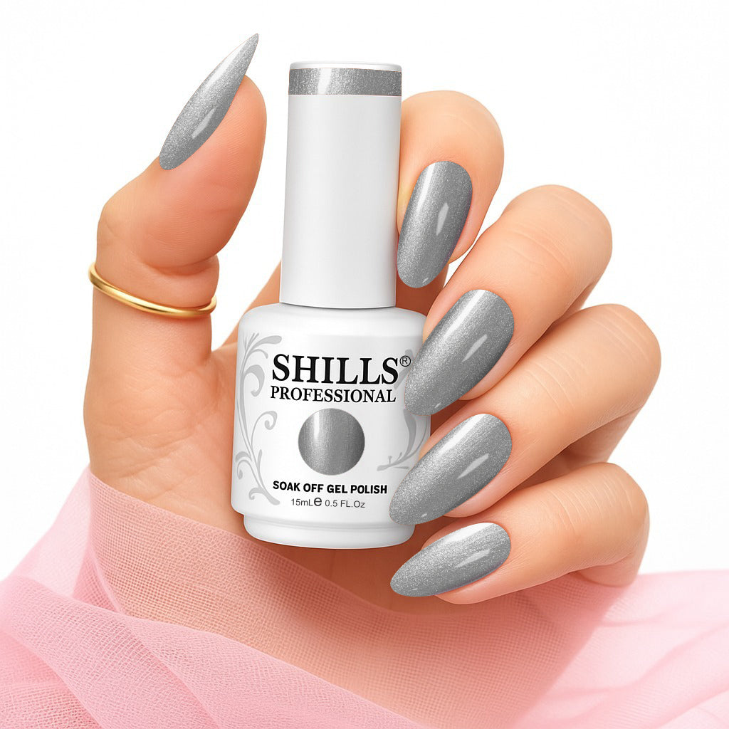 Shills Professional Gel Polish 15ml Long-Lasting UV/LED Soak-Off Nail Gel Color for Salon & Home Use (Shade - 217)
