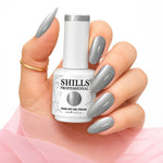 image, Shills Professional Gel Polish 15ml Long-Lasting UV/LED Soak-Off Nail Gel Color for Salon &amp; Home Use (Shade - 217)
