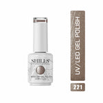 image, Shills Professional Gel Polish 15ml Long-Lasting UV/LED Soak-Off Nail Gel Color for Salon &amp; Home Use (Shade - 221)
